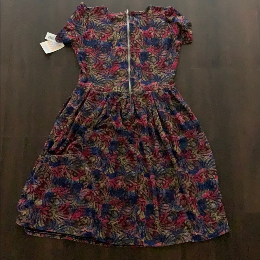 NWT lularoe Amelia pocket dress large new - Picture 4 of 4
